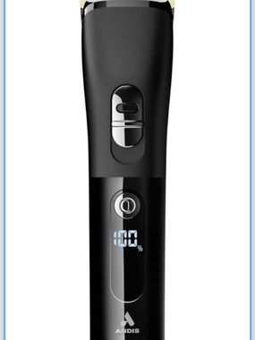 Andis Black Cordless Hair Trimmer with Digital Battery Display